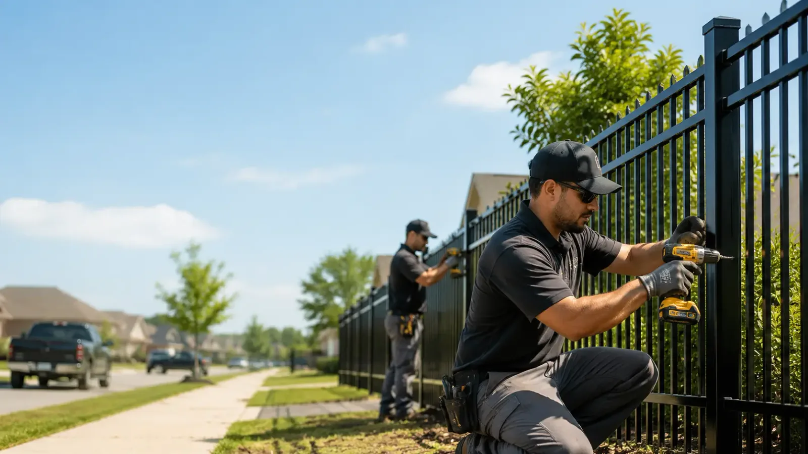 Metal Fence Installation in Sherwood, MD